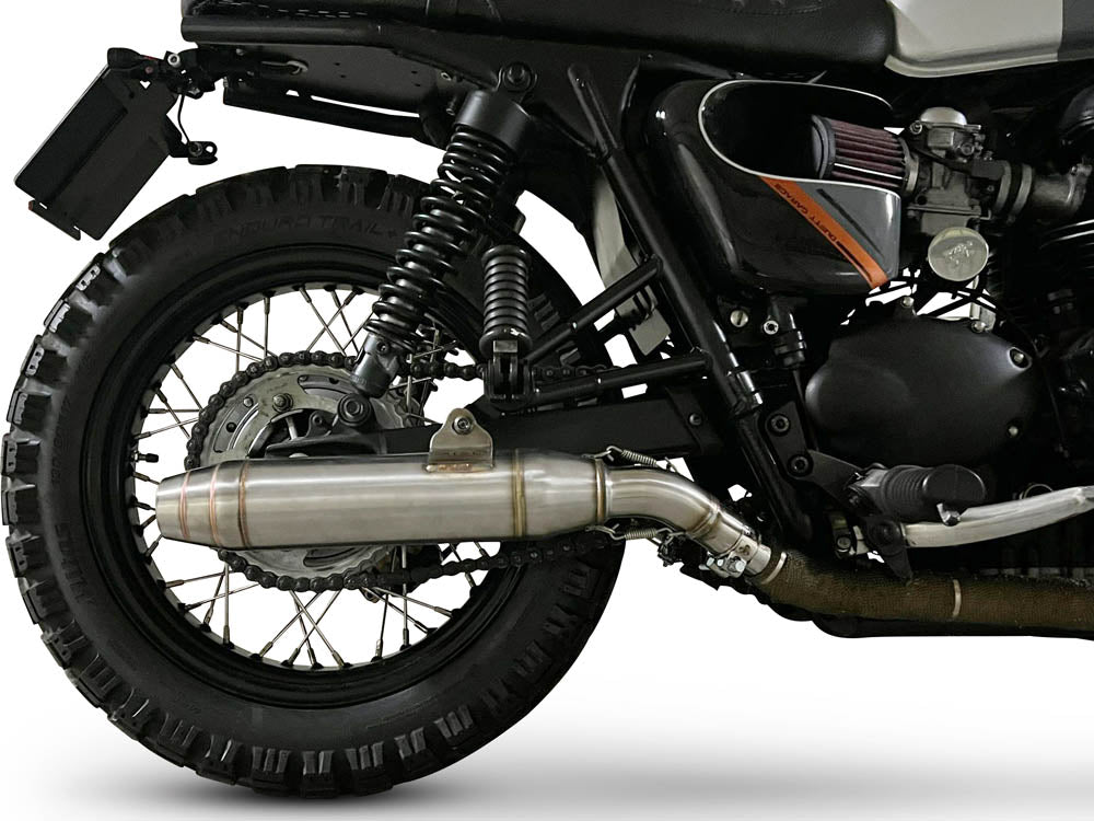 GPR Deeptone Inox Exhaust – Triumph BONNEVILLE T100 2001/14 2001/2014 – image 4
