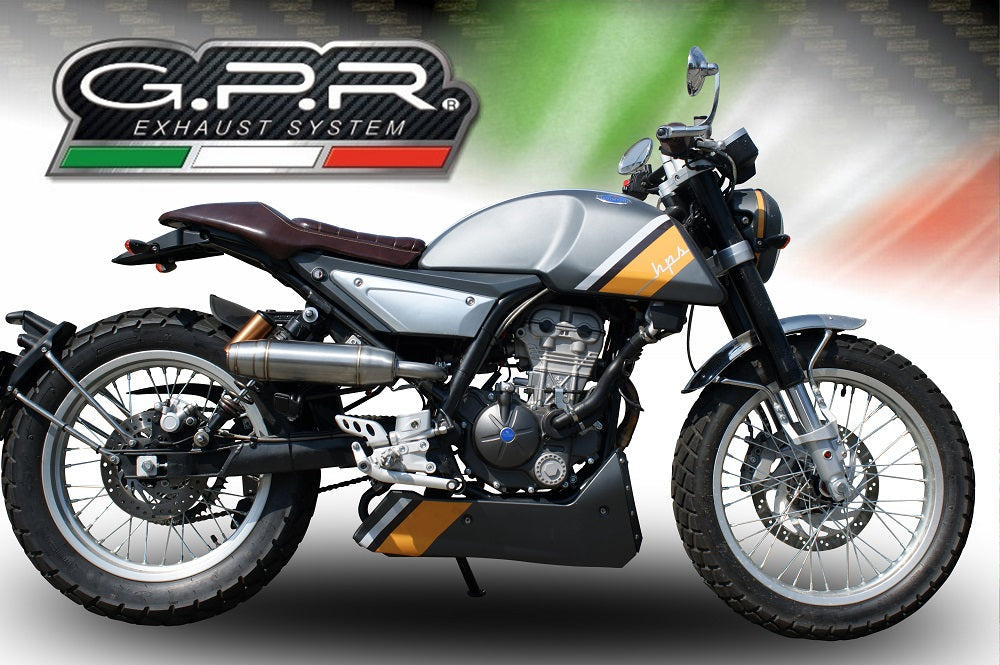 GPR Deeptone Inox Exhaust – F.B. Mondial Hps 125 > Apr 2018/2020 e4 2018/2020 – image 4