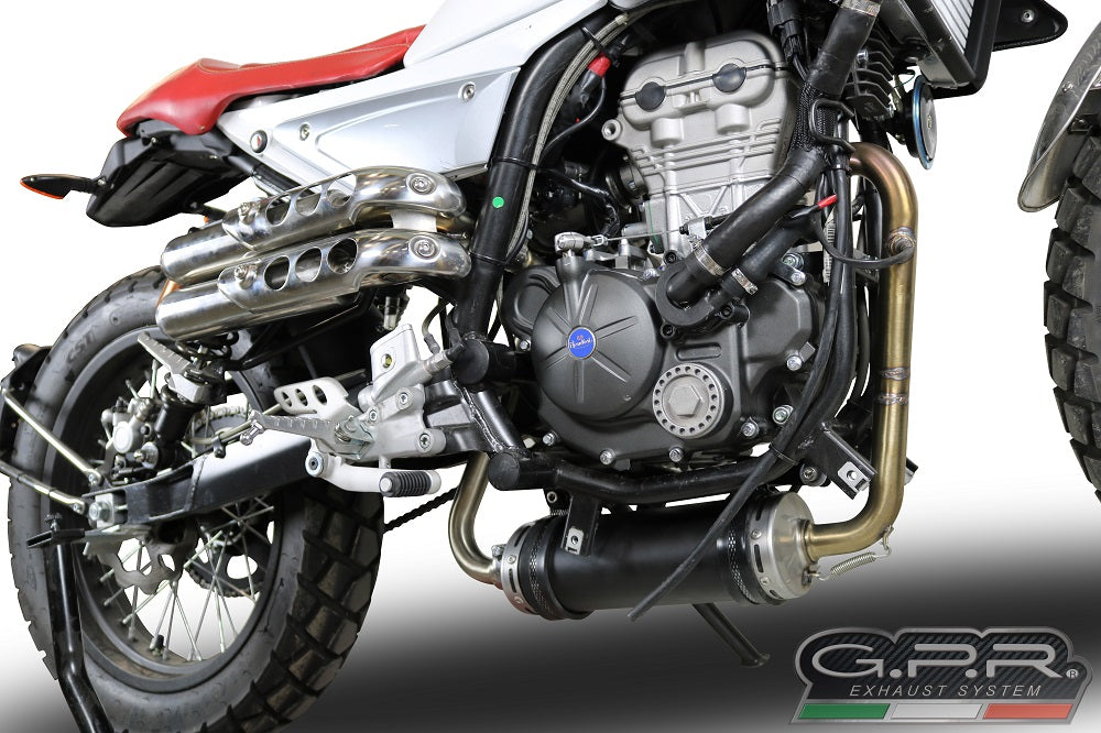 GPR De-Cat Pipe Exhaust – F.B. Mondial Hps 125 2016/2017 > 03/2018 2016/2018