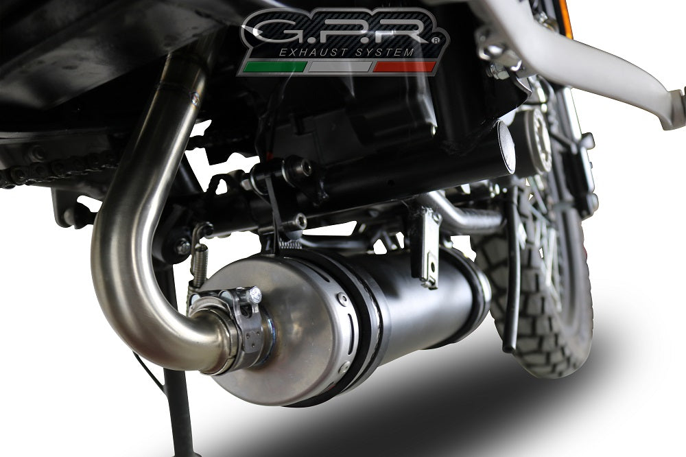 GPR De-Cat Pipe Exhaust – F.B. Mondial Hps 125 2016/2017 > 03/2018 2016/2018 – image 2