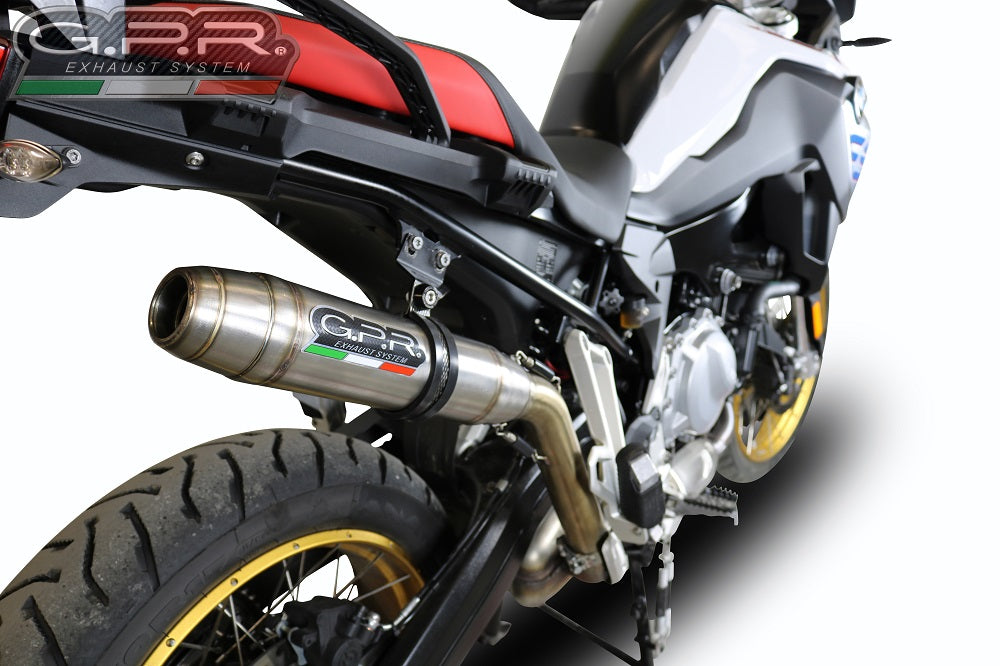 GPR Deeptone Inox Exhaust – Bmw F 850 Gs - Adventure 2018/2020 e4 2018/2020 – image 8
