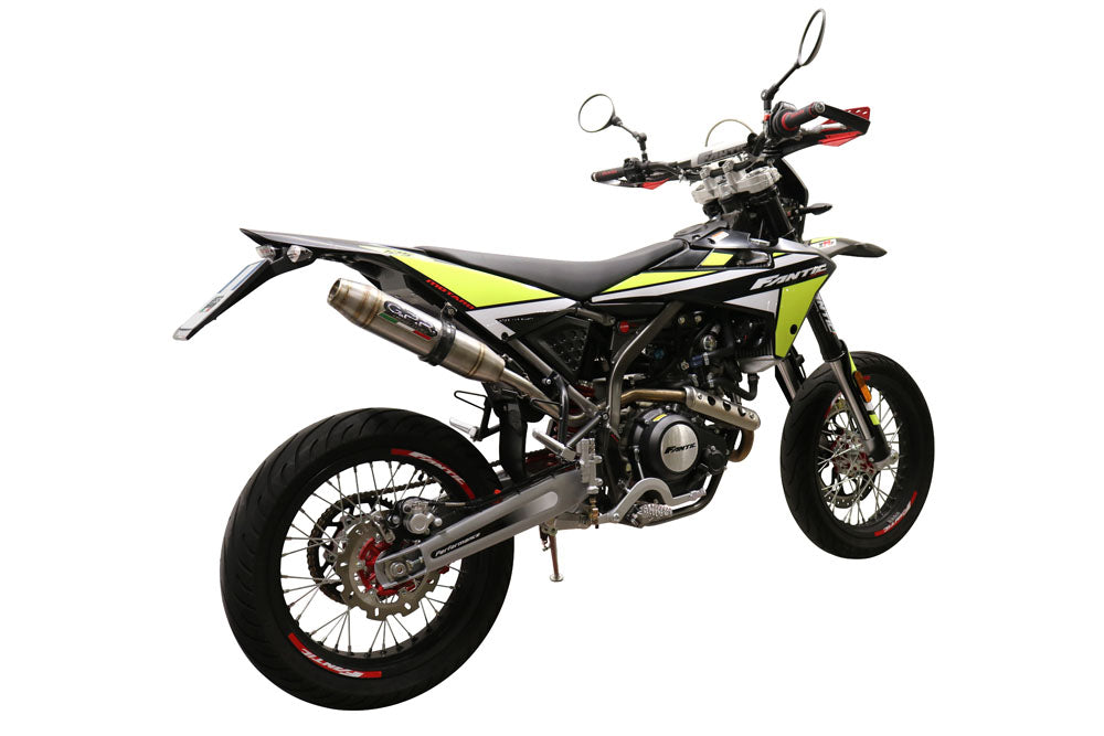 GPR Albus Evo4 Exhaust – Fantic Motor XEF Enduro 125 Competition/Performance 4t 2021/2024 e5 2021/2024 – image 8