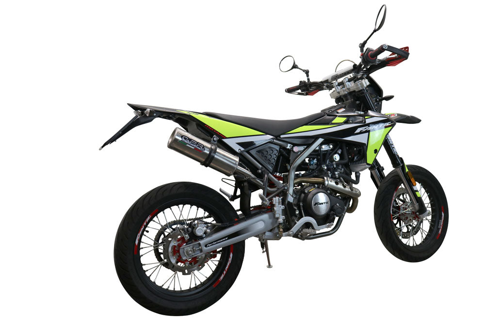 GPR M3 Inox Exhaust – Fantic Motor XEF Enduro 125 Competition/Performance 4t 2021/2024 e5 2021/2024 – image 8