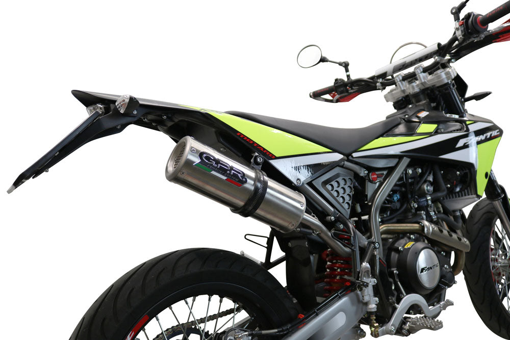 GPR M3 Inox Exhaust – Fantic Motor XEF Enduro 125 Competition/Performance 4t 2021/2024 e5 2021/2024 – image 9
