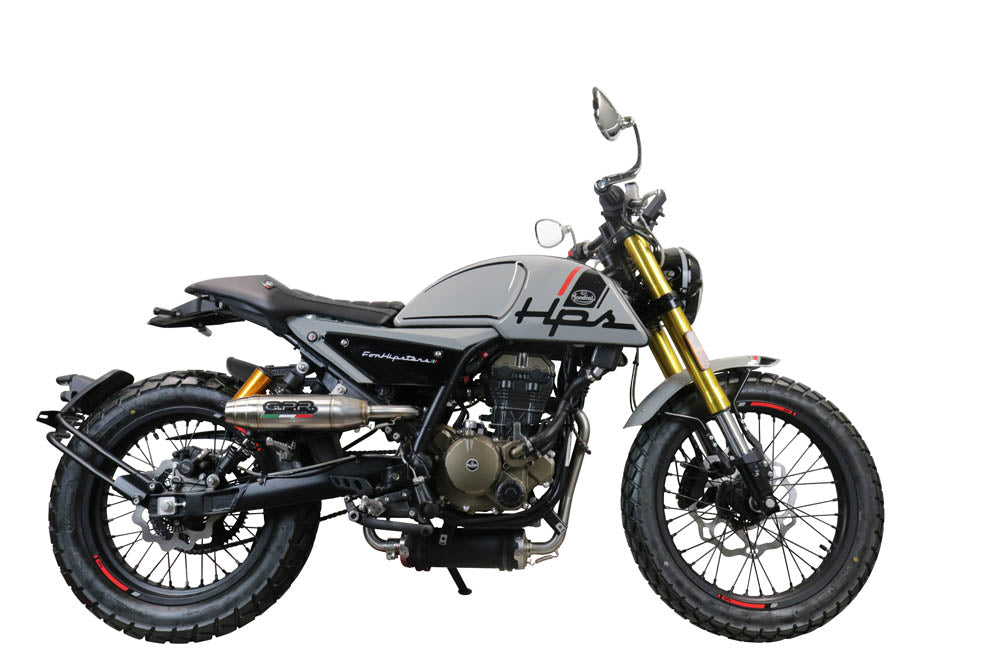 GPR Deeptone Inox Exhaust – F.B. Mondial Hps 125 2021/2023 e5 2021/2023 – image 4