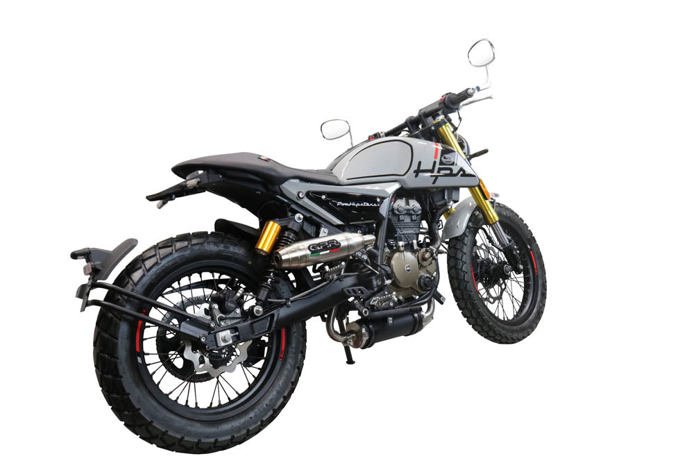 GPR Deeptone Inox Exhaust – F.B. Mondial Hps 125 2021/2023 e5 2021/2023 – image 5