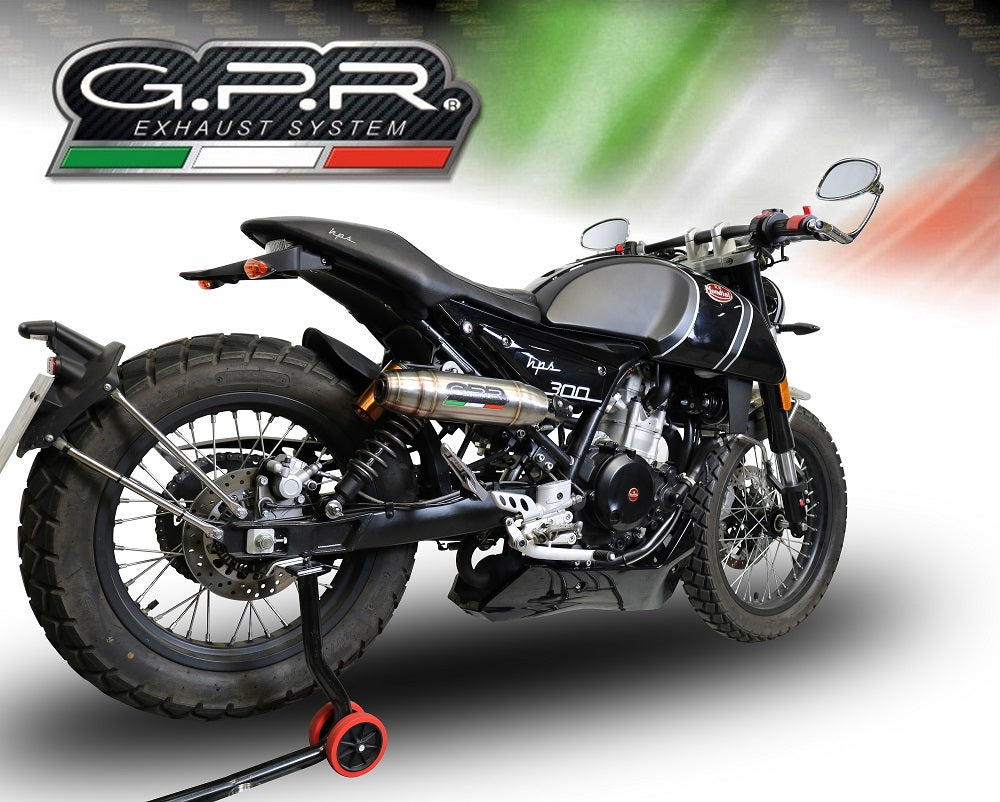 GPR Deeptone Inox Exhaust – F.B. Mondial Hps 300 2018/2020 e4 2018/2021 – image 7