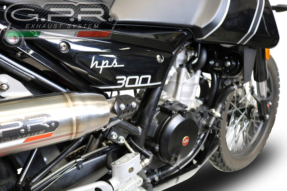 GPR Deeptone Inox Exhaust – F.B. Mondial Hps 300 2018/2020 e4 2018/2021 – image 9