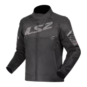 LS2 Apex Men's Waterproof Sport Jacket Black/Dark Grey, motorcycle jacket for naked bike riders in Lebanon