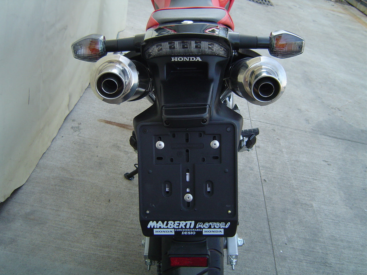 GPR Inox Tondo Exhaust – Honda Fmx 650 2005/2008 2005/2008 – image 4
