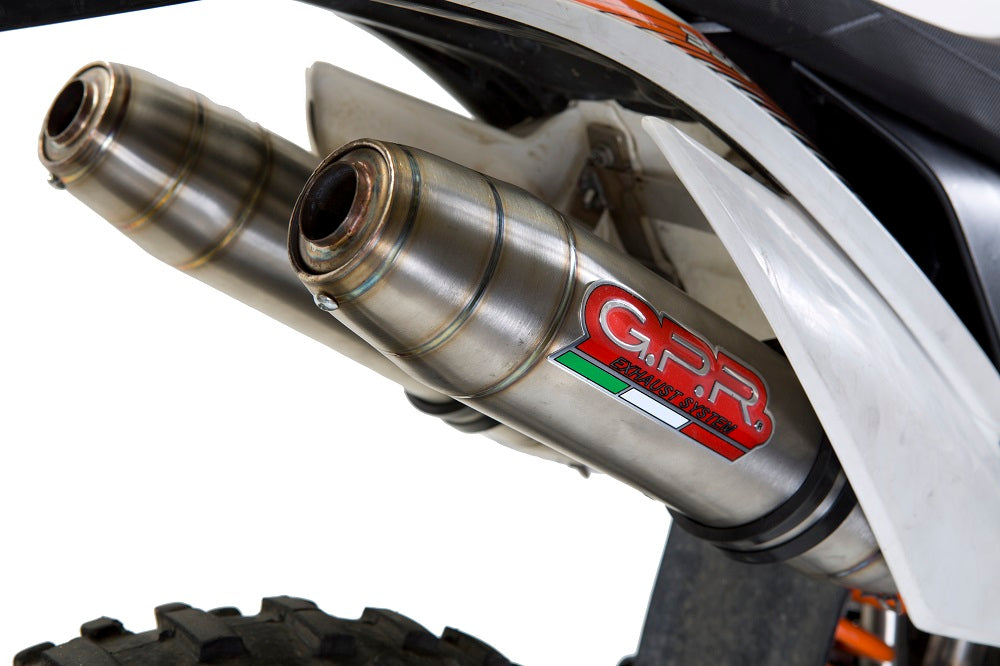 GPR Deeptone Inox Exhaust – Ktm Freeride 350 4T 2012/17 2012/2017 – image 7