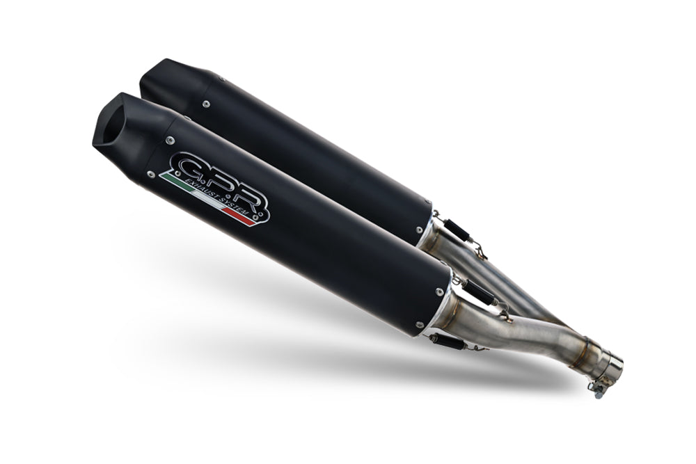 GPR Furore Evo4 Nero Exhaust – Aprilia Dorsoduro 1200 2011/2016 2011/2016 – image 2