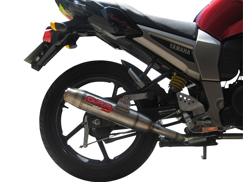 GPR Deeptone Inox Exhaust – Yamaha FZ 16 Byson 160 2010 2010/2010 – image 5