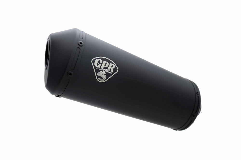 GPR Cast Iron Café Racer Exhaust Exhaust – Cafè Racer Ghisa Racing L400mm 90X120 OVAL 1980/2021