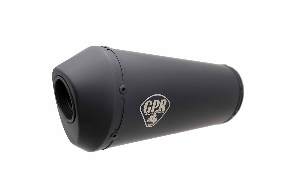 GPR Cast Iron Café Racer Exhaust Exhaust – Cafè Racer Ghisa Racing L400mm 90X120 OVAL 1980/2021 – image 3