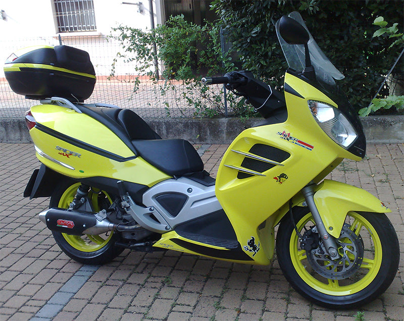 GPR Power Bomb Exhaust – Malaguti Spidermax 500 GT 2004/2011 2004/2011 – image 2