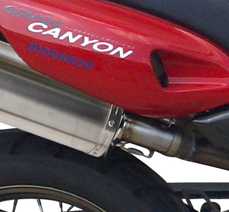 GPR Furore Nero Exhaust – Cagiva Gran Canyon 1998/2000 1998/2000 – image 6