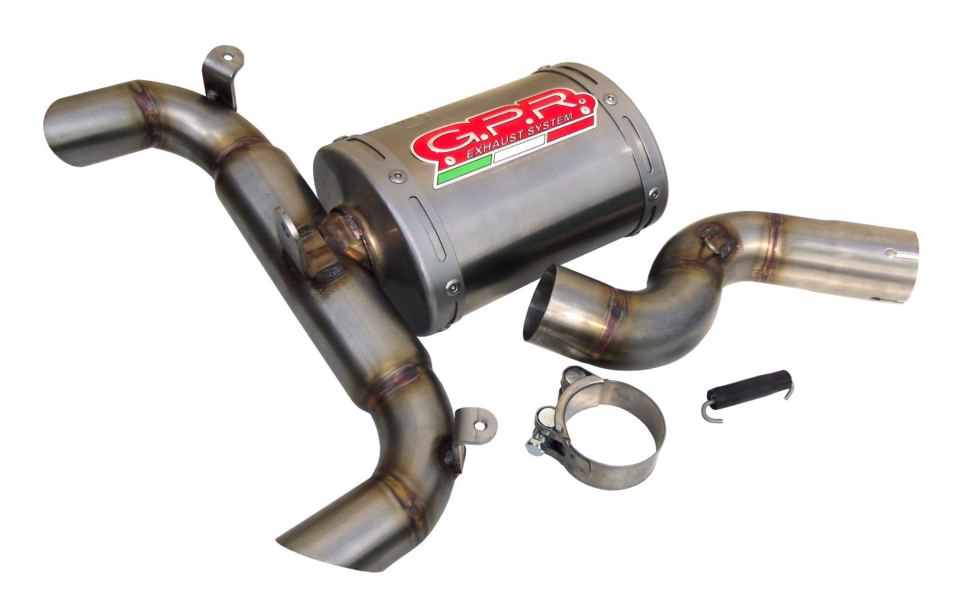 GPR Aluminum Ghost Slip-On Exhaust – Suzuki Gsr 400 2006/2011 Ghost line 2006/2011