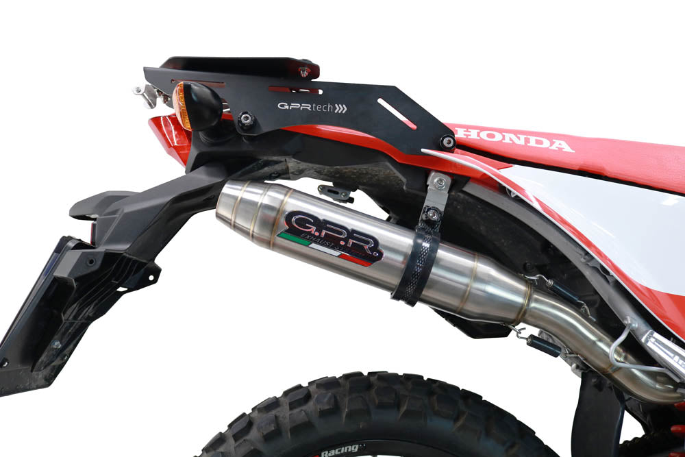 GPR Deeptone Inox Exhaust – Honda Crf 300 L / Rally 2021/2025 e5 2021/2025 – image 8