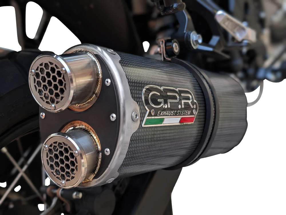 GPR Dual Poppy Exhaust – Honda XL 750 TRANSALP 750 2023/2025 e5 2023/2025 – image 6