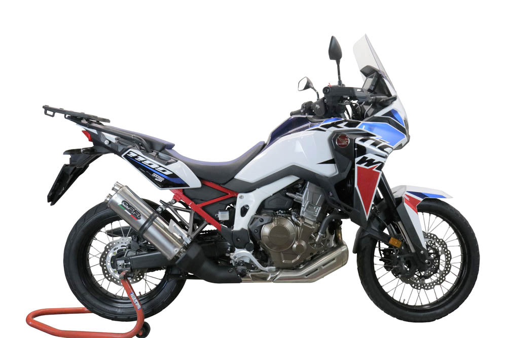 GPR Dual Inox Exhaust – Honda Crf 1000 L Africa Twin 2015/2017 e3 2015/2017 – image 4