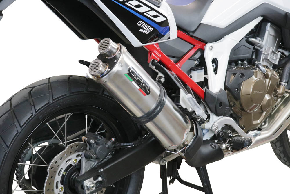 GPR Dual Inox Exhaust – Honda Crf 1000 L Africa Twin 2015/2017 e3 2015/2017 – image 6