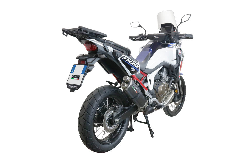 GPR Dual Poppy Exhaust – Honda Crf 1100 L Africa Twin Adventure Sport 2025/2026 2025/2026 – image 7