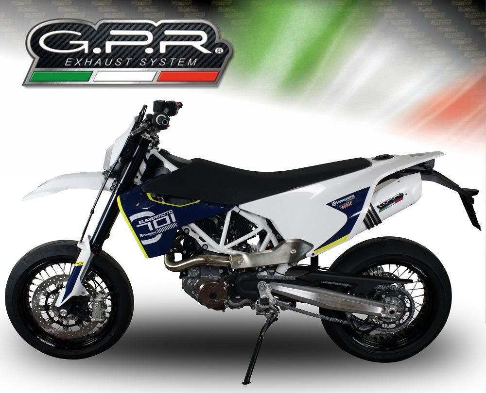 GPR Albus Evo4 Exhaust – Husqvarna Supermoto 701 2017/2020 e4 2017/2020 – image 5