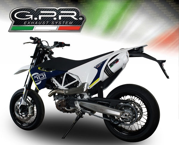 GPR Albus Ceramic Exhaust – Husqvarna Supermoto 701 2015/2016 e3 2015/2016 – image 6