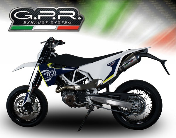 GPR New Grand Prix Evo Titanium Exhaust – Husqvarna Enduro 701 2015/2016 e3 2015/2016 – image 4
