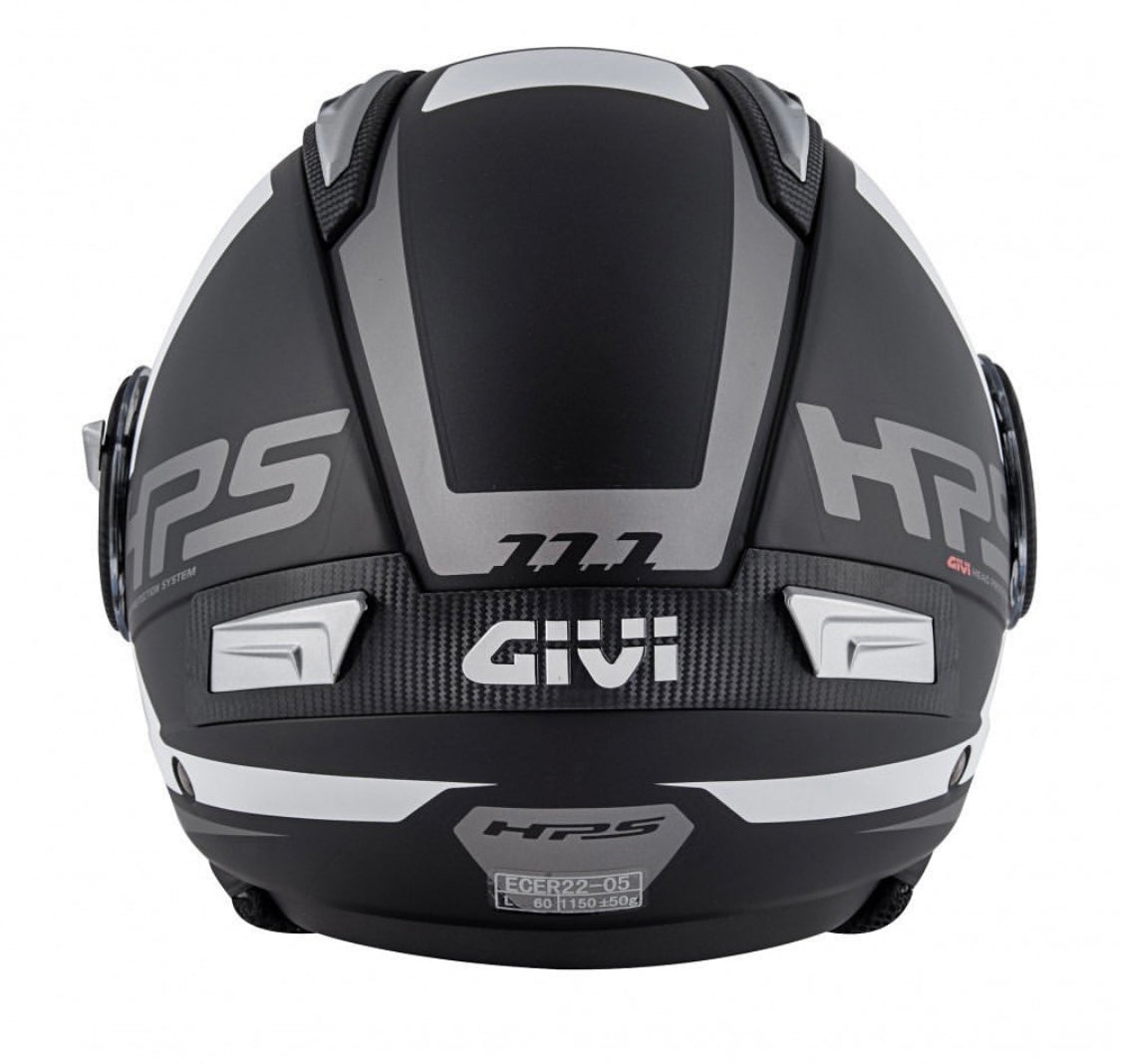 GIVI 11.1 JET MATT BLACK TITANIUM/WHITE
