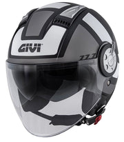 GIVI 11.1 JET MATT BLACK TITANIUM/WHITE