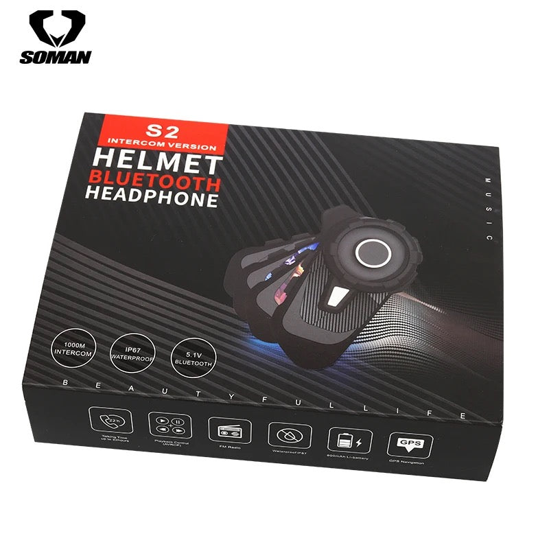 SOMAN S2 BLUETOOTH INTERCOM