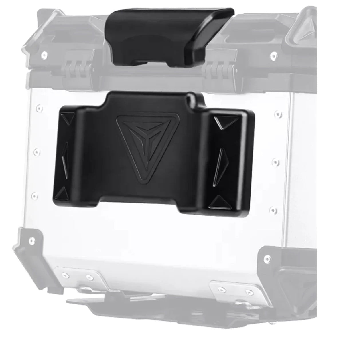 SILVER ALUMINUM TOPCASE 45L
