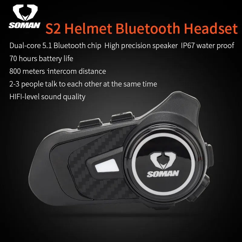 SOMAN S2 BLUETOOTH INTERCOM