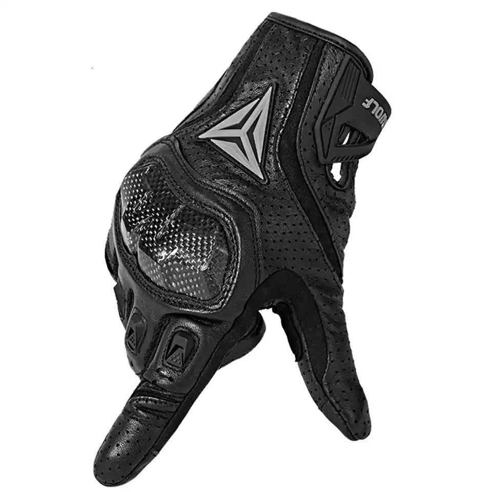 MOTOWOLF “THUNDER” CARBON GLOVES