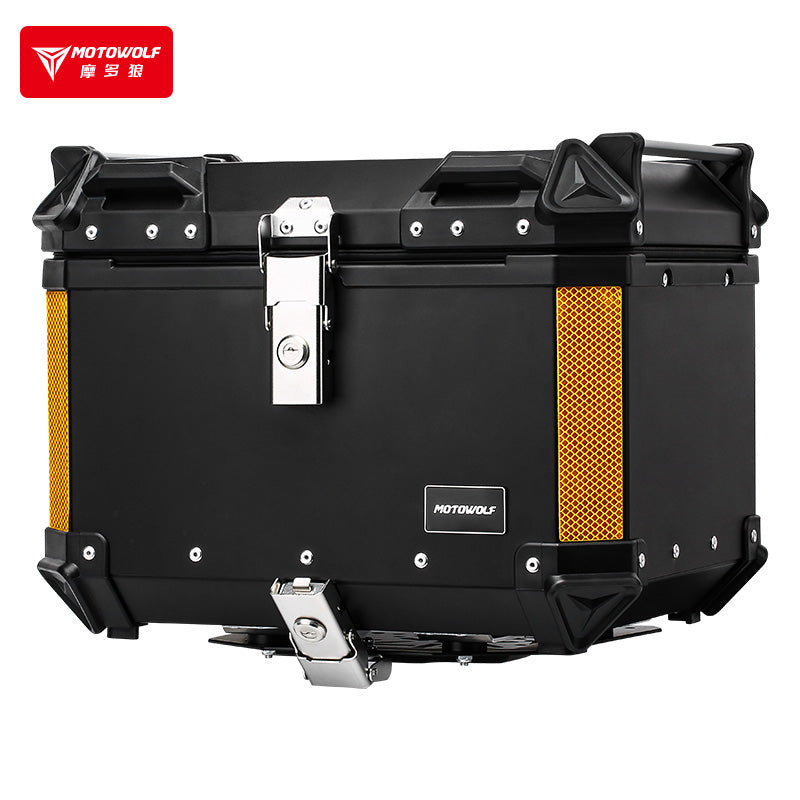 BLACK ALUMINUM TOPCASE 45L