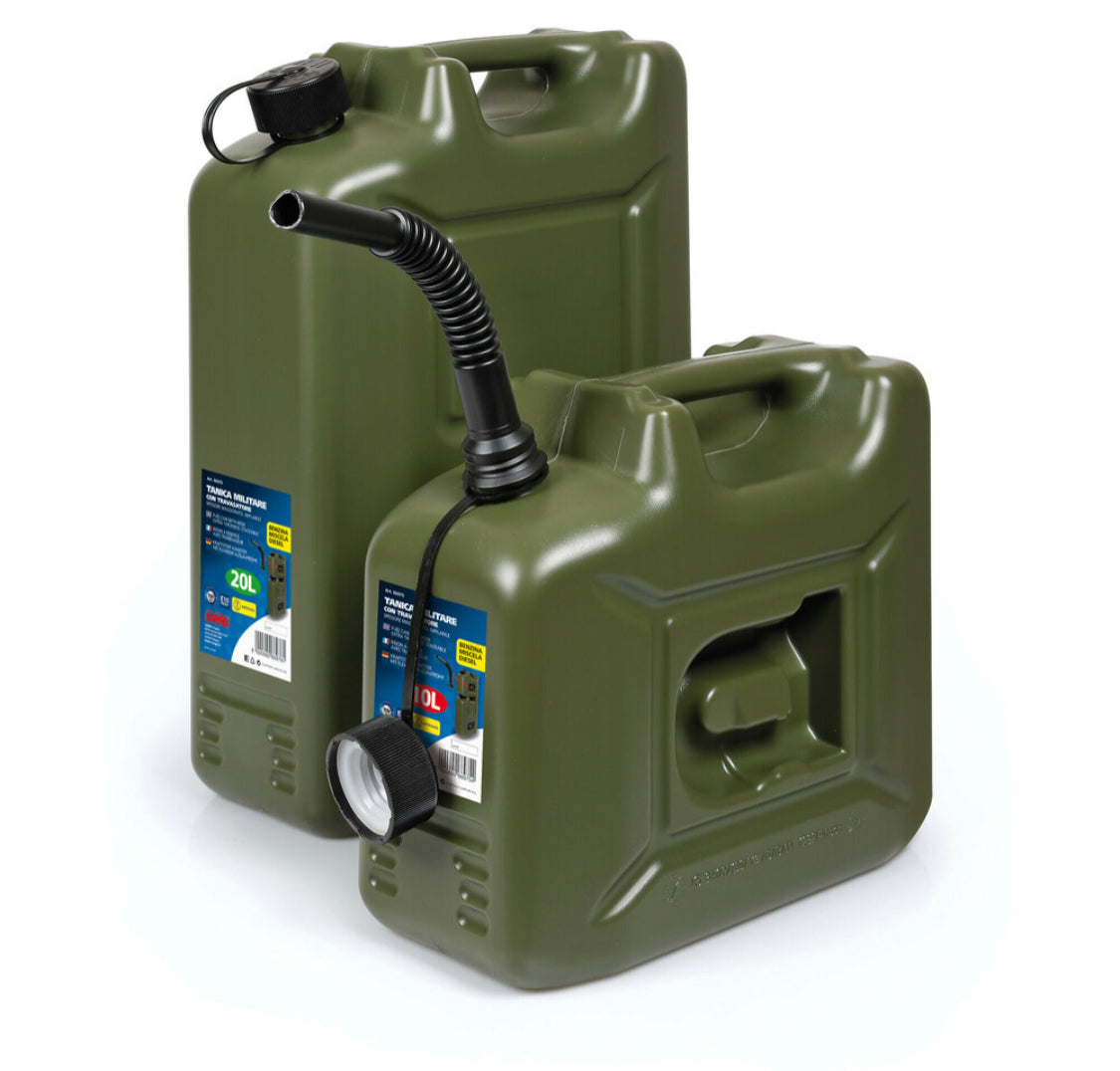 LAMPA PE military type jerry can - 10 L