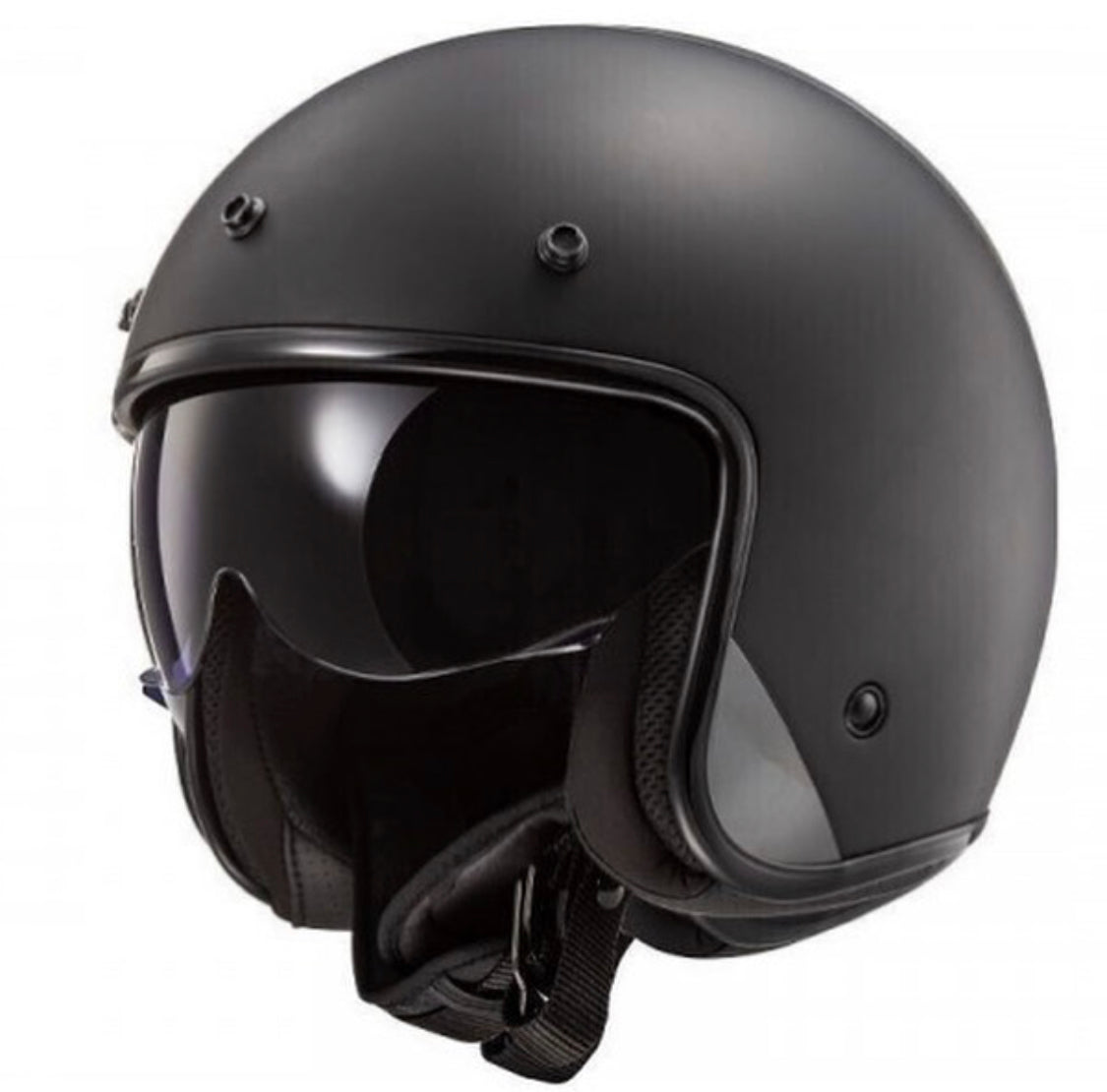 LS2 OF601 BOB II 2 SOLID MATTE BLACK