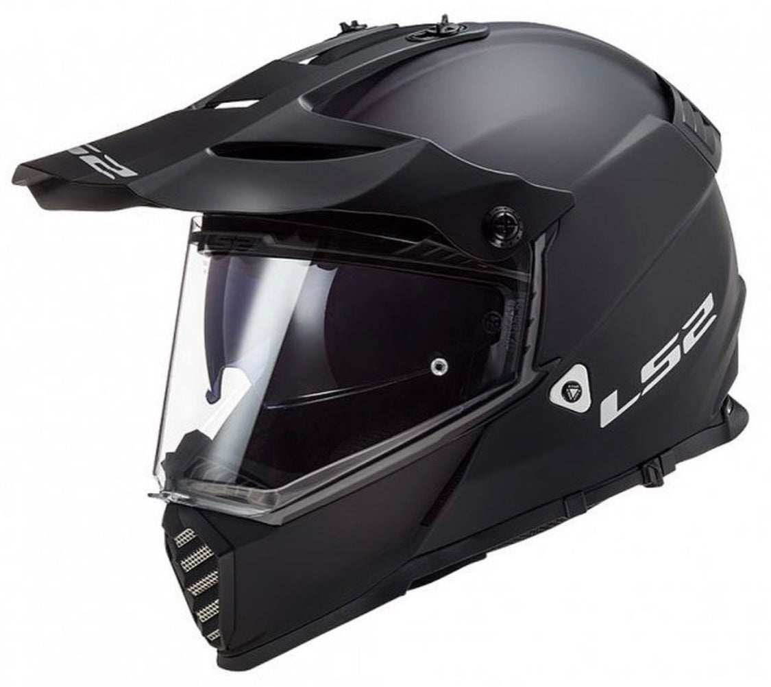 LS2 MX436 PIONEER EVO IN MATTE BLACK