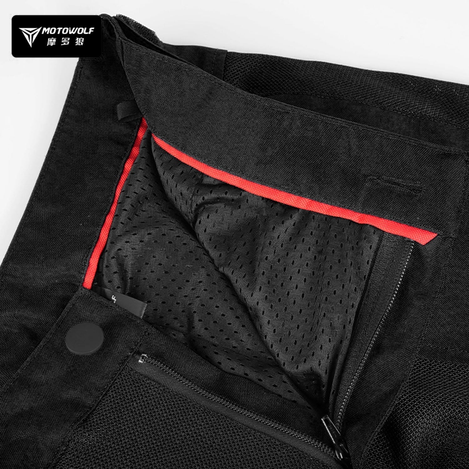 MOTOWOLF PERFORATED SUMMER PANTS