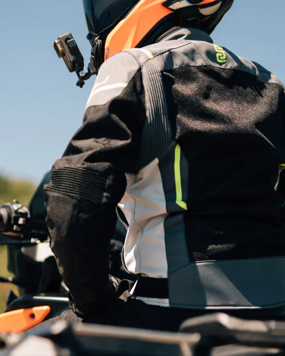 OJ STREAM BLACK DARK&LIGHT GREY JACKET