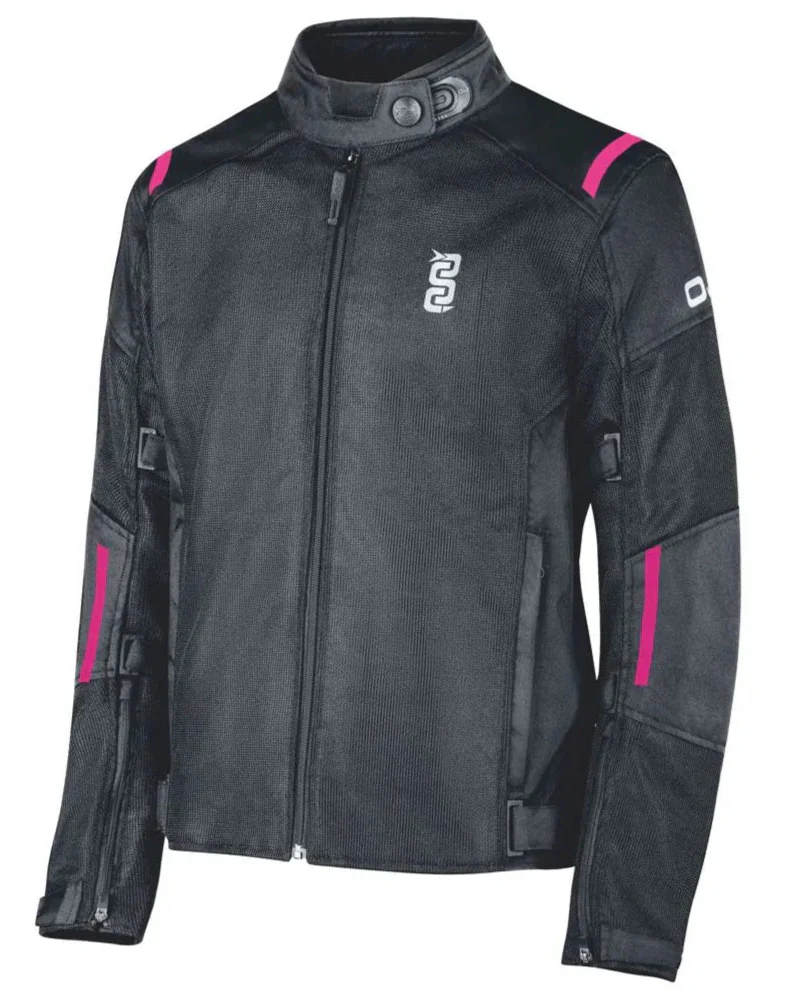 0J SUMMER "FLOW" LADY JACKET BLACK/FUCHSIA