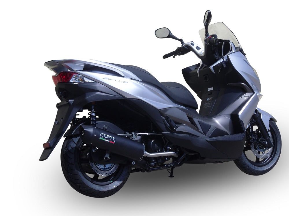 GPR Furore Nero Exhaust – Hyosung Comet 650 Gt-R 2004/2016 2004/2016 – image 6