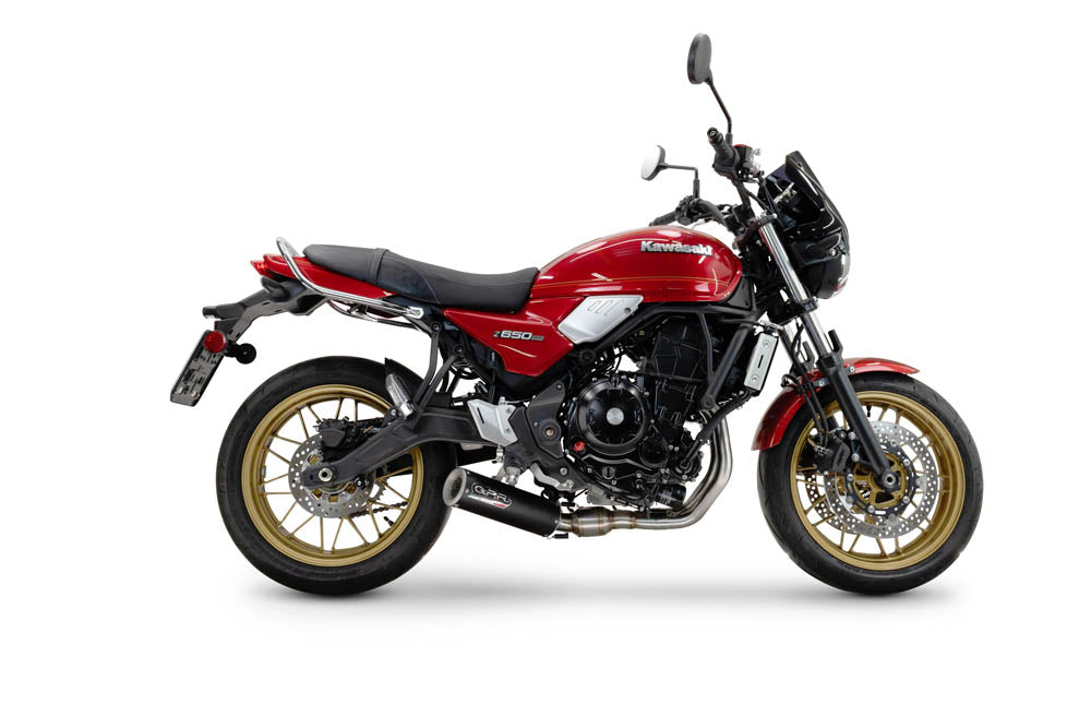 GPR M3 Black Titanium Exhaust – Kawasaki Z 650 RS 2024/2025 e5 plus 2024/2025