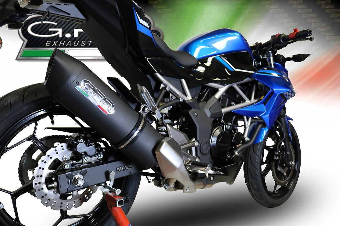 GPR Furore Evo4 Nero Exhaust – Kawasaki Ninja 125 2021/2024 e5 2021/2024 – image 8