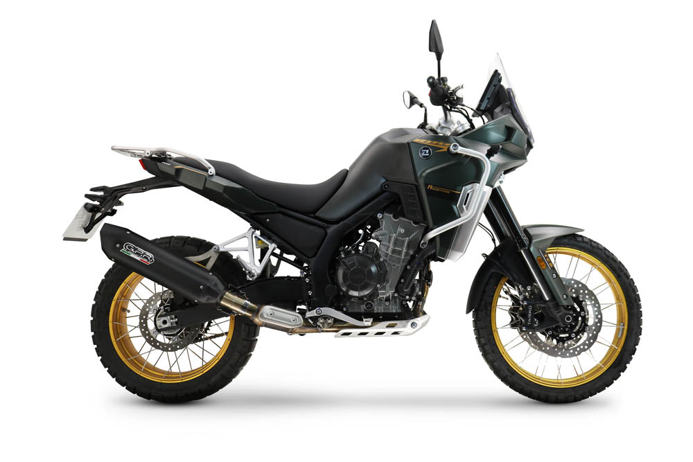 GPR Furore-X Titanio Nero Exhaust – Kove 800X PRO 2024/2026 2024/2026