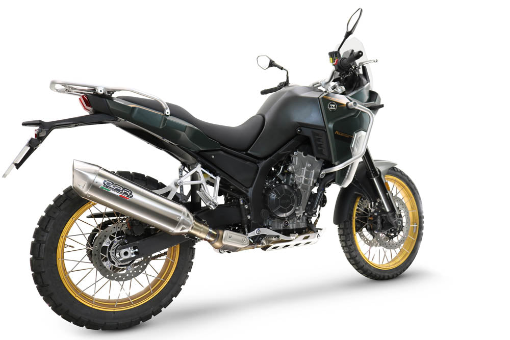 GPR Furore-X Acciaio Inox Exhaust – Kove 800X PRO 2024/2026 2024/2026 – image 3