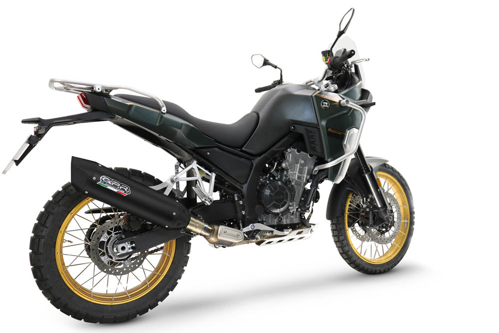 GPR Furore-X Titanio Nero Exhaust – Kove 800X PRO 2024/2026 2024/2026 – image 3