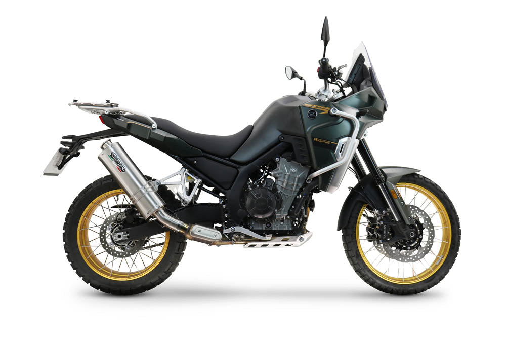GPR Dune Triovale Titanio Exhaust – Kove 800X PRO 2024/2026 2024/2026 – image 6
